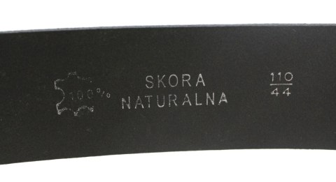 Pasek Skórzany Bez Klamry PolskaGalanteria (PL) Skóra Naturalna GŁADKI 40 mm Dla Klamry Typu BOLCZYK PBOL40/CZARNY Pasek Skórzany Bez Klamry PolskaGalanteria (PL) Skóra Naturalna GŁADKI 40 mm Dla Klamry Typu BOLCZYK PBOL40/CZARNY