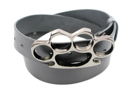 Pasek Skórzany COMPLEX (PL) Skóra Licowa 40 mm Klamra Pełna Na Bolczyk BLASZKA "KASTET MAT" Pasek Skórzany COMPLEX (PL) Skóra Licowa 40 mm Klamra Pełna Na Bolczyk BLASZKA "KASTET MAT"