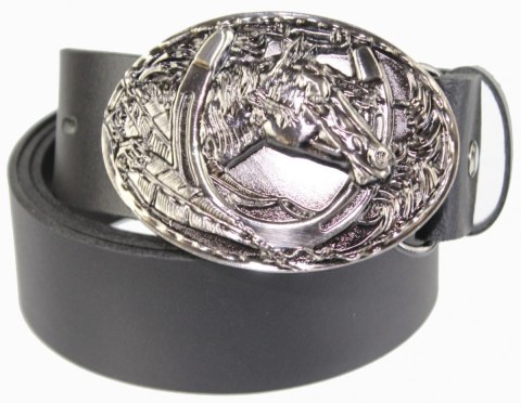 Pasek Skórzany COMPLEX (PL) Skóra Licowa 40 mm Klamra Pełna Na Bolczyk BLASZKA "KOŃ II" CBOL40/63 Pasek Skórzany COMPLEX (PL) Skóra Licowa 40 mm Klamra Pełna Na Bolczyk BLASZKA "KOŃ II" CBOL40/63