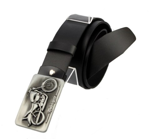 Pasek Skórzany COMPLEX (PL) Skóra Licowa 40 mm Klamra Pełna Na Bolczyk BLASZKA "MOTORCYCLE" CBOL40/38 Pasek Skórzany COMPLEX (PL) Skóra Licowa 40 mm Klamra Pełna Na Bolczyk BLASZKA "MOTORCYCLE" CBOL40/38