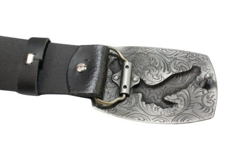 Pasek Skórzany COMPLEX (PL) Skóra Licowa 40 mm Klamra Pełna na Bolczyk BLASZKA "ORZEŁ VII"CBOL40/77 Pasek Skórzany COMPLEX (PL) Skóra Licowa 40 mm Klamra Pełna na Bolczyk BLASZKA "ORZEŁ VII"CBOL40/77