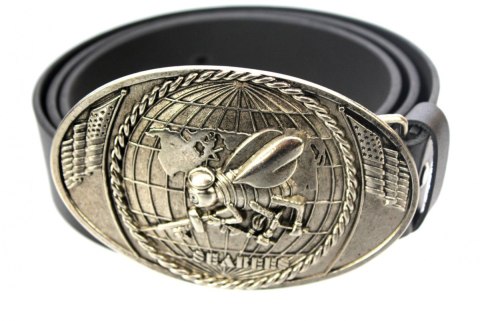 Pasek Skórzany COMPLEX (PL) Skóra Licowa 40 mm Klamra Pełna na Bolczyk BLASZKA "OSA" CBOL40/23 Pasek Skórzany COMPLEX (PL) Skóra Licowa 40 mm Klamra Pełna na Bolczyk BLASZKA "OSA" CBOL40/23