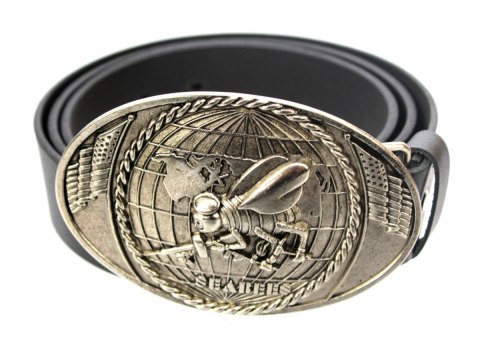 Pasek Skórzany COMPLEX (PL) Skóra Licowa 40 mm Klamra Pełna na Bolczyk BLASZKA "OSA" CBOL40/23 Pasek Skórzany COMPLEX (PL) Skóra Licowa 40 mm Klamra Pełna na Bolczyk BLASZKA "OSA" CBOL40/23