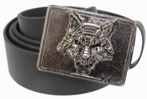 Pasek Skórzany COMPLEX (PL) Skóra Licowa 40 mm Klamra Pełna Na Bolczyk BLASZKA "WOLF DESIGN " CBOL40/59 Pasek Skórzany COMPLEX (PL) Skóra Licowa 40 mm Klamra Pełna Na Bolczyk BLASZKA "WOLF DESIGN " CBOL40/59