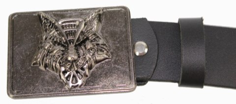 Pasek Skórzany COMPLEX (PL) Skóra Licowa 40 mm Klamra Pełna Na Bolczyk BLASZKA "WOLF DESIGN " CBOL40/59 Pasek Skórzany COMPLEX (PL) Skóra Licowa 40 mm Klamra Pełna Na Bolczyk BLASZKA "WOLF DESIGN " CBOL40/59
