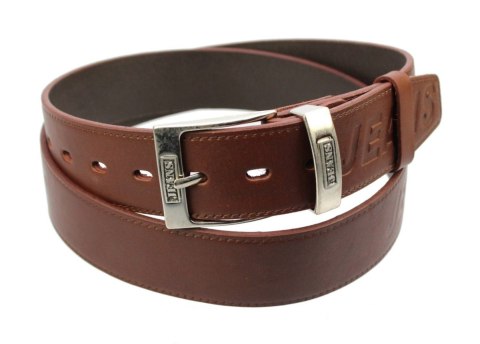 Pasek Skórzany COMPLEX (PL) Tłoczony Napis "JEANS" Skóra Naturalna Licowa EXTRA 40 mm CZEKOLADOWY Pasek Skórzany COMPLEX (PL) Tłoczony Napis "JEANS" Skóra Naturalna Licowa EXTRA 40 mm CZEKOLADOWY