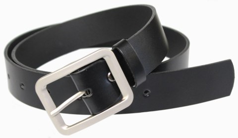 Pasek Skórzany Damski Arucce (PL) Skóra Naturalna EXTRA Gładki 40 mm CZARNY Pasek Skórzany Damski Arucce (PL) Skóra Naturalna EXTRA Gładki 40 mm CZARNY