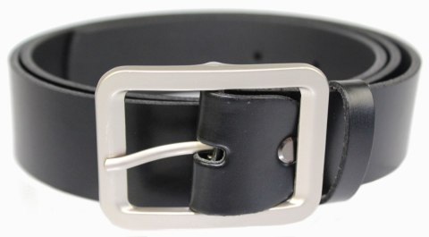 Pasek Skórzany Damski Arucce (PL) Skóra Naturalna EXTRA Gładki 40 mm CZARNY Pasek Skórzany Damski Arucce (PL) Skóra Naturalna EXTRA Gładki 40 mm CZARNY