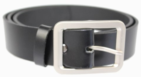 Pasek Skórzany Damski Arucce (PL) Skóra Naturalna EXTRA Gładki 40 mm CZARNY Pasek Skórzany Damski Arucce (PL) Skóra Naturalna EXTRA Gładki 40 mm CZARNY
