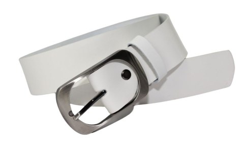 Pasek Skórzany Damski Arucce (PL) Skóra Naturalna EXTRA Gładki 40 mm KREMOWY Pasek Skórzany Damski Arucce (PL) Skóra Naturalna EXTRA Gładki 40 mm KREMOWY