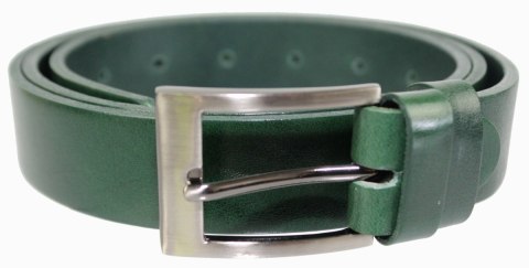 Pasek Skórzany Damski PAS-MAX (PL) Skóra Naturalna EXTRA Gładki 30 mm BUTELKOWA ZIELEŃ k111 Pasek Skórzany Damski PAS-MAX (PL) Skóra Naturalna EXTRA Gładki 30 mm BUTELKOWA ZIELEŃ k111