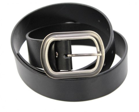Pasek Skórzany Damski PAS-MAX (PL) Skóra Naturalna EXTRA Gładki 40 mm CZARNY k91 Pasek Skórzany Damski PAS-MAX (PL) Skóra Naturalna EXTRA Gładki 40 mm CZARNY k91