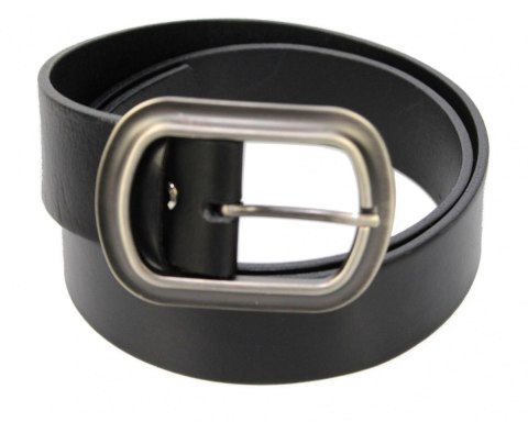 Pasek Skórzany Damski PAS-MAX (PL) Skóra Naturalna EXTRA Gładki 40 mm CZARNY k91 Pasek Skórzany Damski PAS-MAX (PL) Skóra Naturalna EXTRA Gładki 40 mm CZARNY k91