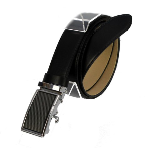 Pasek Skórzany Gładki PAS-MAX (PL) 35 mm AUTOMAT SAMOZACISK ŁAMANY KLAMRA "CZARNA 22" Skóra Licowa CZARNY Imitacja Szycia Pasek Skórzany Gładki PAS-MAX (PL) 35 mm AUTOMAT SAMOZACISK ŁAMANY KLAMRA "CZARNA 22" Skóra Licowa CZARNY Imitacja Szycia