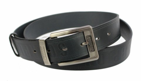 Pasek Skórzany MASSIMO (PL) Tłoczony Napis "SCORPION" Skóra Naturalna EXTRA 40 mm CZARNY Pasek Skórzany MASSIMO (PL) Tłoczony Napis "SCORPION" Skóra Naturalna EXTRA 40 mm CZARNY