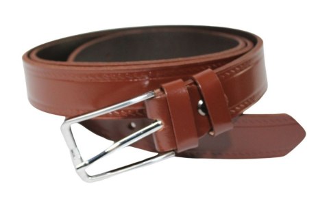 Pasek Skórzany Męski ARUCCE (PL) BRĄZOWY "TŁOCZENIE NITKA" 30 mm Skóra Naturalna DW EXTRA Pasek Skórzany Męski ARUCCE (PL) BRĄZOWY "TŁOCZENIE NITKA" 30 mm Skóra Naturalna DW EXTRA