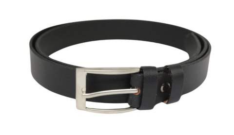 Pasek Skórzany Męski ARUCCE (PL) CZARNY Gładki 30 mm Skóra Naturalna DW EXTRA Pasek Skórzany Męski ARUCCE (PL) CZARNY Gładki 30 mm Skóra Naturalna DW EXTRA