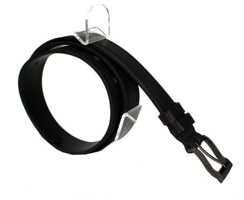 Pasek Skórzany Męski ARUCCE (PL) CZARNY MATOWY "TRÓJKĄTY" 30 mm Skóra Naturalna DW EXTRA Pasek Skórzany Męski ARUCCE (PL) CZARNY MATOWY "TRÓJKĄTY" 30 mm Skóra Naturalna DW EXTRA