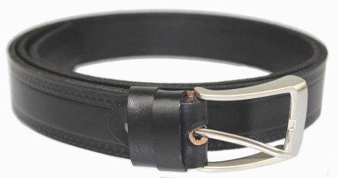 Pasek Skórzany Męski ARUCCE (PL) CZARNY "TRÓJKĄTY" 30 mm Skóra Naturalna DW EXTRA Pasek Skórzany Męski ARUCCE (PL) CZARNY "TRÓJKĄTY" 30 mm Skóra Naturalna DW EXTRA