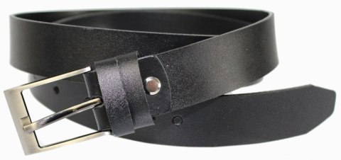 Pasek Skórzany Męski PAS-MAX (PL) CZARNY Gładki 30 mm Skóra Naturalna DW EXTRA Pasek Skórzany Męski PAS-MAX (PL) CZARNY Gładki 30 mm Skóra Naturalna DW EXTRA