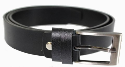 Pasek Skórzany Męski PAS-MAX (PL) CZARNY Gładki 30 mm Skóra Naturalna DW EXTRA Pasek Skórzany Męski PAS-MAX (PL) CZARNY Gładki 30 mm Skóra Naturalna DW EXTRA