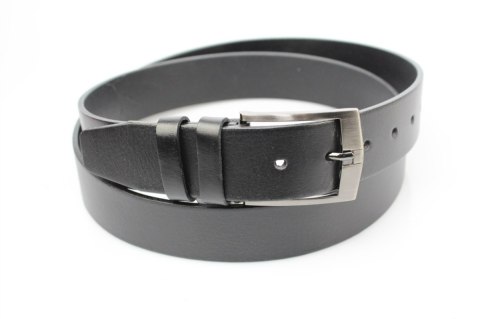 Pasek Skórzany Męski PAS-MAX (PL) Gładki 40 mm CLASSIC Skóra Licowa EXTRA CZARNY k91 Pasek Skórzany Męski PAS-MAX (PL) Gładki 40 mm CLASSIC Skóra Licowa EXTRA CZARNY k91