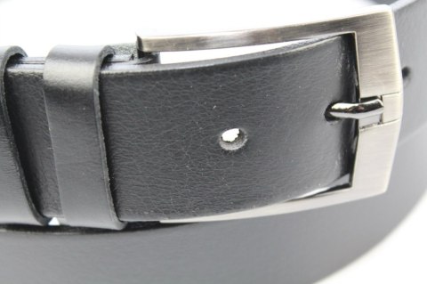 Pasek Skórzany Męski PAS-MAX (PL) Gładki 40 mm CLASSIC Skóra Licowa EXTRA CZARNY k91 Pasek Skórzany Męski PAS-MAX (PL) Gładki 40 mm CLASSIC Skóra Licowa EXTRA CZARNY k91