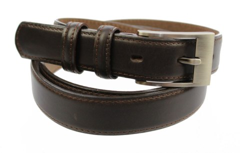 Pasek Skórzany Męski WIREX (PL) GŁADKI SZARFOWANY CZEKOLADOWY 30 mm Skóra Licowa Extra Pasek Skórzany Męski WIREX (PL) GŁADKI SZARFOWANY CZEKOLADOWY 30 mm Skóra Licowa Extra