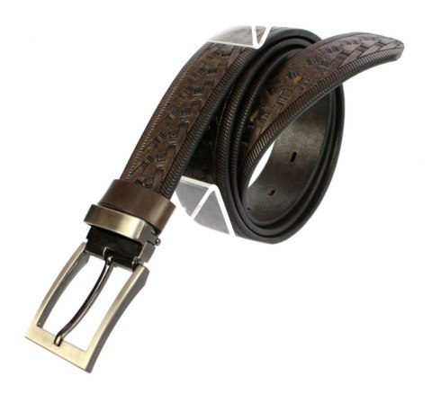 Pasek Skórzany Męski WIREX (PL) Klamra Nowoczesna GŁADKI SZARFOWANY "BIEŻNIK" CZEKOLADOWY 35 mm Skóra Licowa Extra Pasek Skórzany Męski WIREX (PL) Klamra Nowoczesna GŁADKI SZARFOWANY "BIEŻNIK" CZEKOLADOWY 35 mm Skóra Licowa Extra