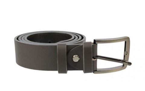 Pasek Skórzany PAS-MAX (PL) Gładki 40 mm Skóra Licowa EXTRA GRAFITOWO-BEŻOWY k71 Pasek Skórzany PAS-MAX (PL) Gładki 40 mm Skóra Licowa EXTRA GRAFITOWO-BEŻOWY k71