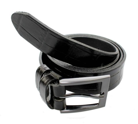 Pasek Skórzany PAS-MAX (PL) Skóra Krokodyla 30 mm ROPUCHA Pasek Skórzany PAS-MAX (PL) Skóra Krokodyla 30 mm ROPUCHA