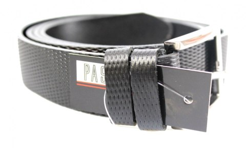 Pasek Skórzany PAS MAX (PL) Tłoczony Bieżnik Skóra Naturalna Licowa EXTRA 35 mm CZARNY Klamra Tradycyjna NADWYMIAR XXL Pasek Skórzany PAS MAX (PL) Tłoczony Bieżnik Skóra Naturalna Licowa EXTRA 35 mm CZARNY Klamra Tradycyjna NADWYMIAR XXL