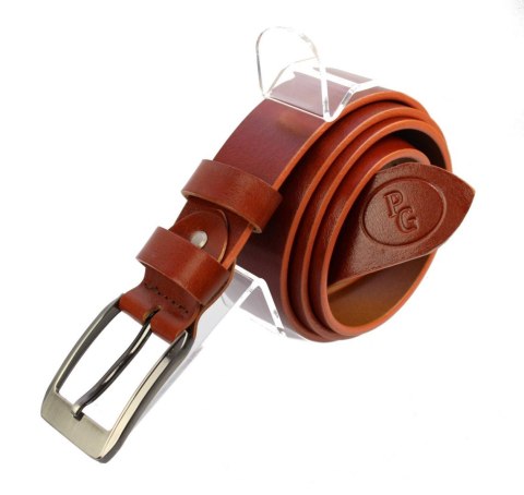 Pasek Skórzany POLSKA GALANTERIA (PL) TOFFI Z TEKSTURĄ Skóra Licowa EXTRA 40 mm 040/11 Pasek Skórzany POLSKA GALANTERIA (PL) TOFFI Z TEKSTURĄ Skóra Licowa EXTRA 40 mm 040/11