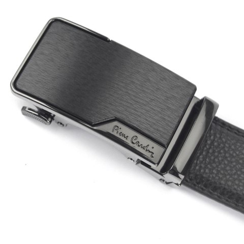 Pasek Skórzany Pierre Cardin 35 mm AUTOMAT MECHANIZM ZĄBKOWY KLAMRA "CZARNA 9" Skóra Naturalna 548 EXTRA CZARNY Pasek Skórzany Pierre Cardin 35 mm AUTOMAT MECHANIZM ZĄBKOWY KLAMRA "CZARNA 9" Skóra Naturalna 548 EXTRA CZARNY