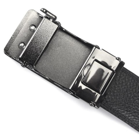 Pasek Skórzany Pierre Cardin 35 mm AUTOMAT MECHANIZM ZĄBKOWY KLAMRA "CZARNA 9" Skóra Naturalna 548 EXTRA CZARNY Pasek Skórzany Pierre Cardin 35 mm AUTOMAT MECHANIZM ZĄBKOWY KLAMRA "CZARNA 9" Skóra Naturalna 548 EXTRA CZARNY