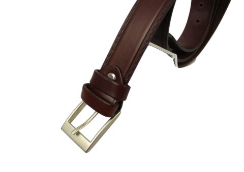 Pasek Skórzany Polska Galanteria (PL) "IMITACJA SZYCIA" Skóra Licowa EXTRA 30 mm BRĄZOWY Pasek Skórzany Polska Galanteria (PL) "IMITACJA SZYCIA" Skóra Licowa EXTRA 30 mm BRĄZOWY