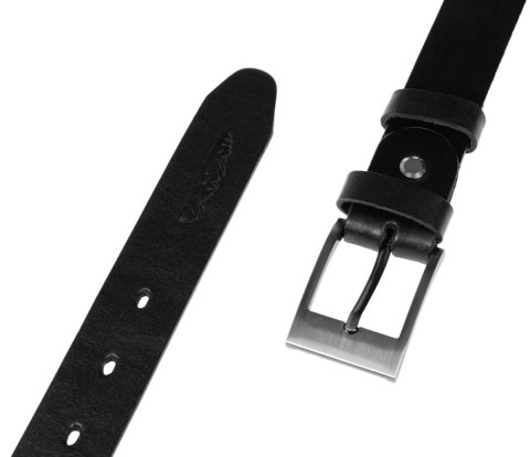 Pasek Skórzany Polska Galanteria (PL) "MOTYW GÓRSKI" Skóra Licowa EXTRA 30 mm CZARNY Pasek Skórzany Polska Galanteria (PL) "MOTYW GÓRSKI" Skóra Licowa EXTRA 30 mm CZARNY