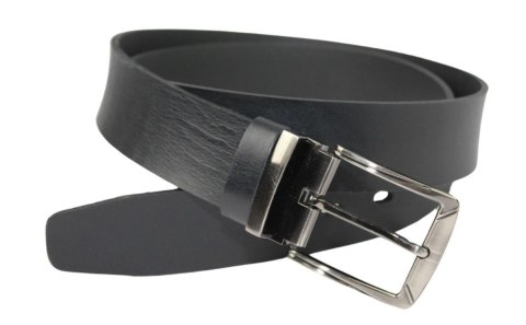 Pasek Skórzany Polska Galanteria (PL) Skóra Licowa EXTRA 40 mm CZARNY Gładki Klamra Nowoczesna Pasek Skórzany Polska Galanteria (PL) Skóra Licowa EXTRA 40 mm CZARNY Gładki Klamra Nowoczesna