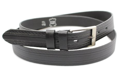 Pasek Skórzany TRK (PL) "TŁOCZONY WZÓR BIEŻNIK" 30 mm Skóra Naturalna CZARNY NADWYMIAR XXL Pasek Skórzany TRK (PL) "TŁOCZONY WZÓR BIEŻNIK" 30 mm Skóra Naturalna CZARNY NADWYMIAR XXL