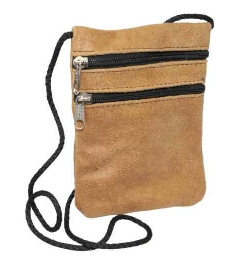 Paszportówka Na Szyję Antoszczyk (PL) Ze Skóry Naturalnej 17 x 13 [cm]