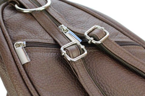 Plecak Skórzany ELKOR (PL) Jowita De Luxe Skóra Naturalna Licowa JASNY CZEKOLADOWY Plecak Skórzany ELKOR (PL) Jowita De Luxe Skóra Naturalna Licowa JASNY CZEKOLADOWY