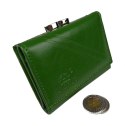 Portfel Damski ANDRUS (PL) 10 cm Klamra Skóra Naturalna RFID 11 x 8,5 x 2,5 [cm]