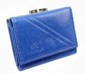 Portfel Damski ANDRUS (PL) 10 cm Klamra Skóra Naturalna RFID 11 x 8,5 x 2,5 [cm]