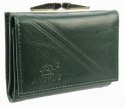 Portfel Damski ANDRUS (PL) 10 cm Klamra Skóra Naturalna RFID 11 x 8,5 x 2,5 [cm]