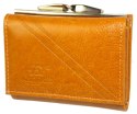 Portfel Damski ANDRUS (PL) 10 cm Klamra Skóra Naturalna RFID 11 x 8,5 x 2,5 [cm]