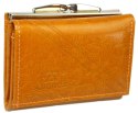 Portfel Damski ANDRUS (PL) 10 cm Klamra Skóra Naturalna RFID 11 x 8,5 x 2,5 [cm]