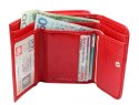 Portfel Damski ANDRUS (PL) 12 cm Suwak Skóra Włoska RIFD 12,5 x 9 x 3 [cm]
