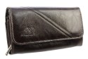 Portfel Damski ANDRUS (PL) Długi Suwak Płaski Skóra Naturalna RIFD 16,5 x 9,5 x 3,5 [cm]