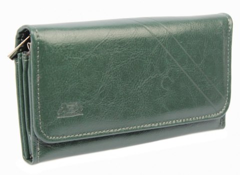 Portfel Damski ELKOR (PL) Długi 17cm Klamra Skóra Naturalna EL114 Portfel Damski ELKOR (PL) Długi 17cm Klamra Skóra Naturalna EL114