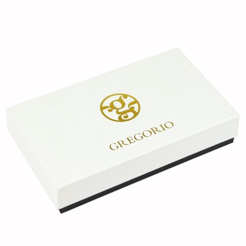Portfel Damski GREGORIO GS-106 Długi Max Suwak RIFD Skóra Naturalna 19,5 x 10 x 4 [cm]